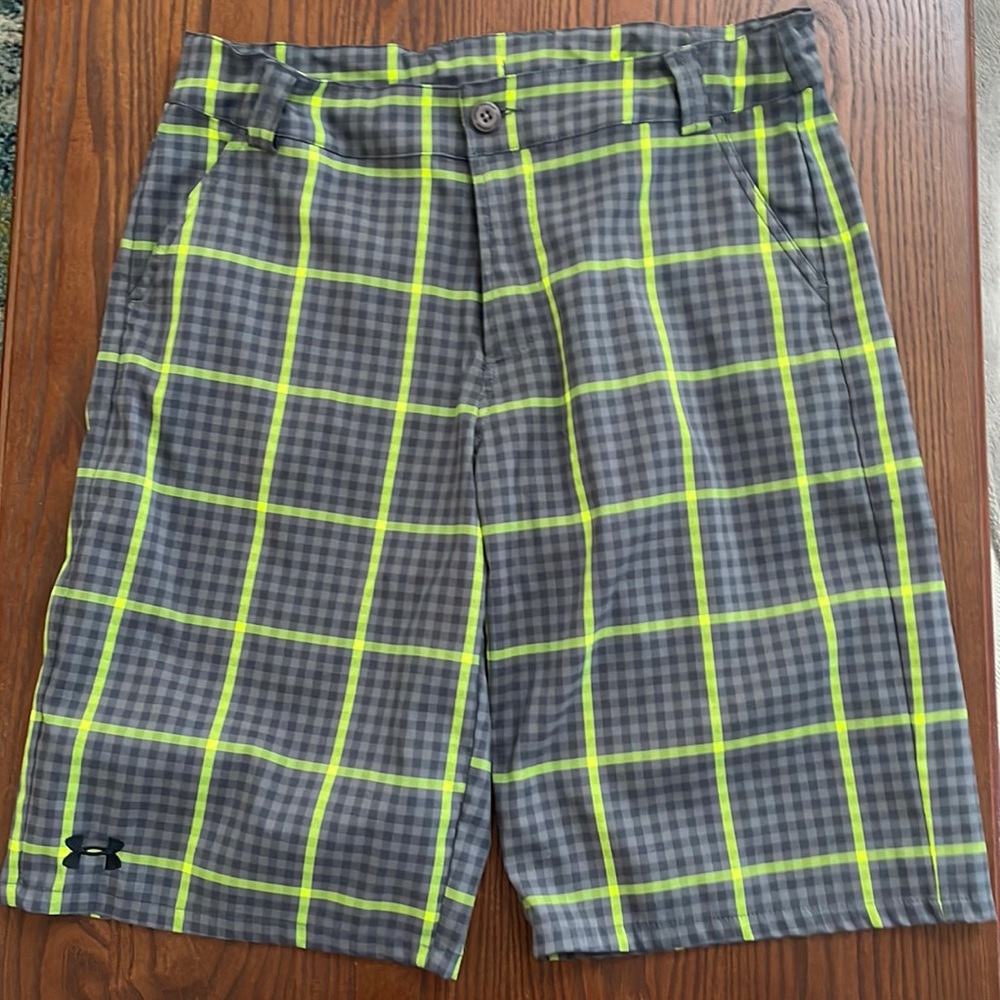 Teen boy Under Armour shorts